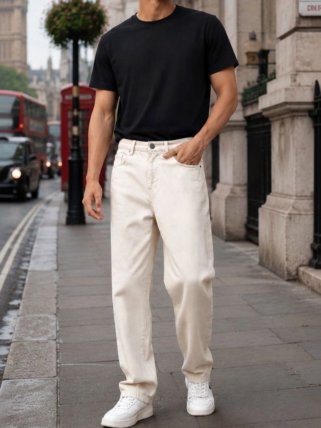 PINKLIT Men Mid-Rise Jeans