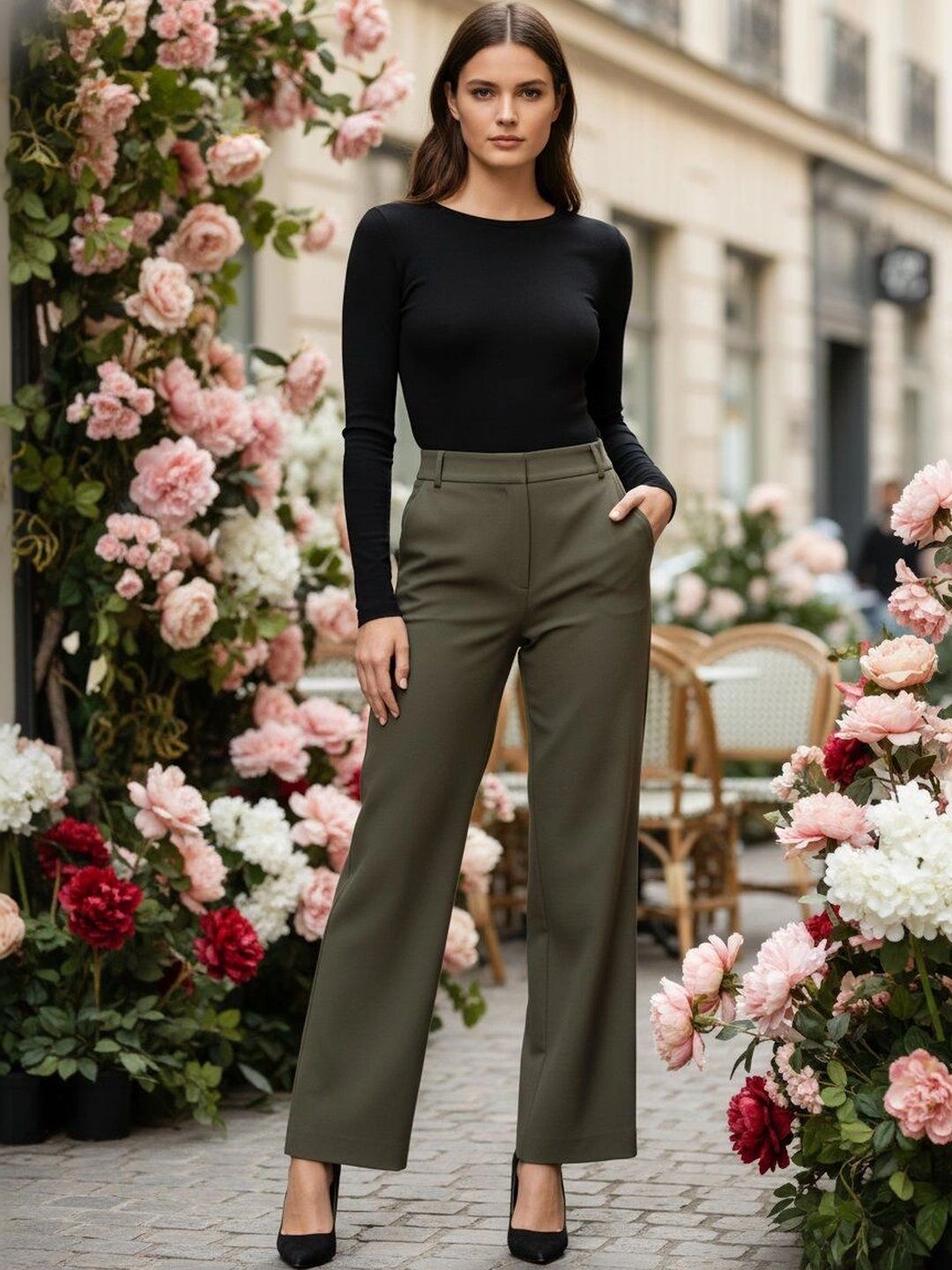AMSWAN Women Original Trousers