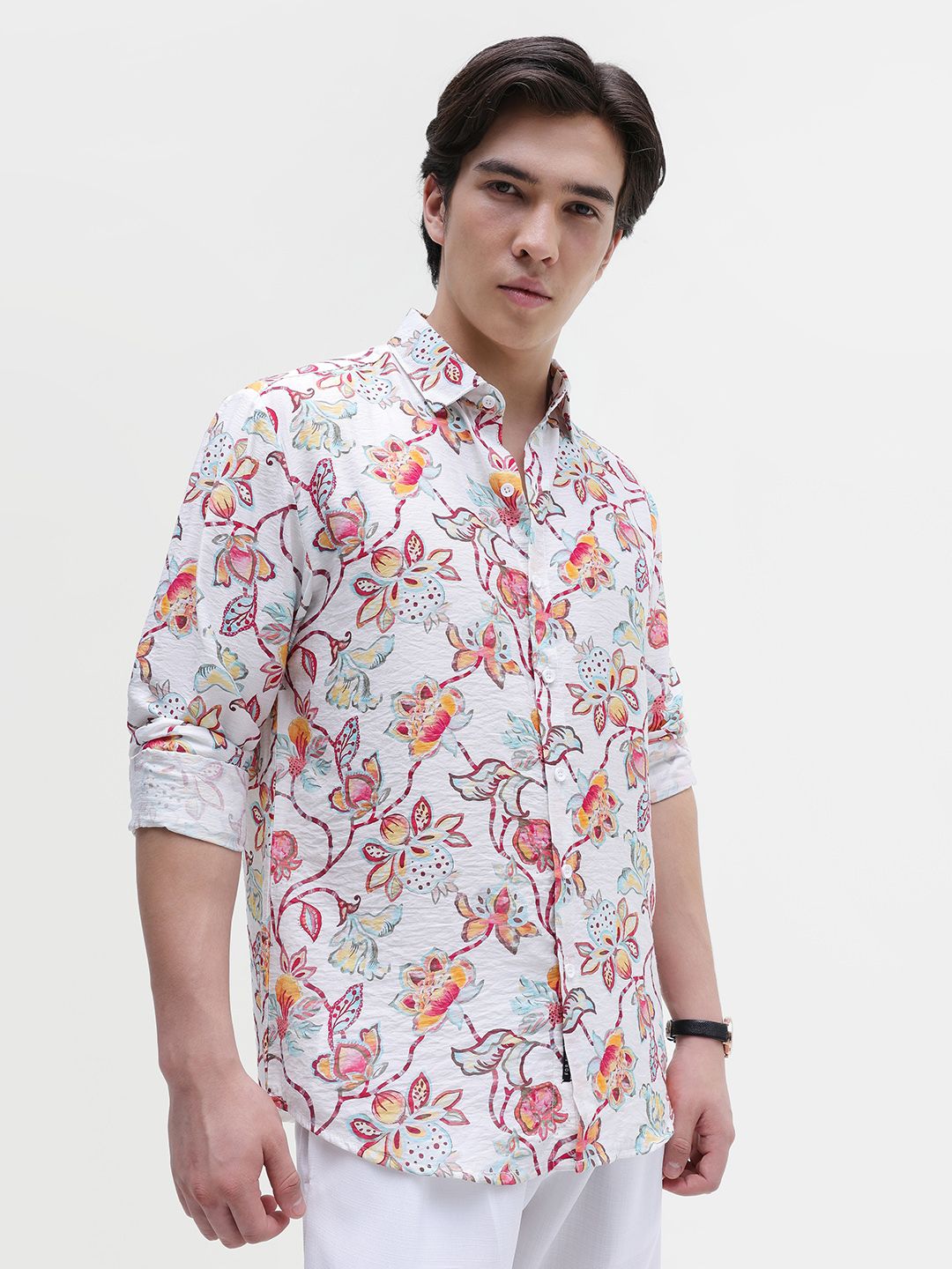 CAHOOT Men Standard Floral Printed Casual Shirt