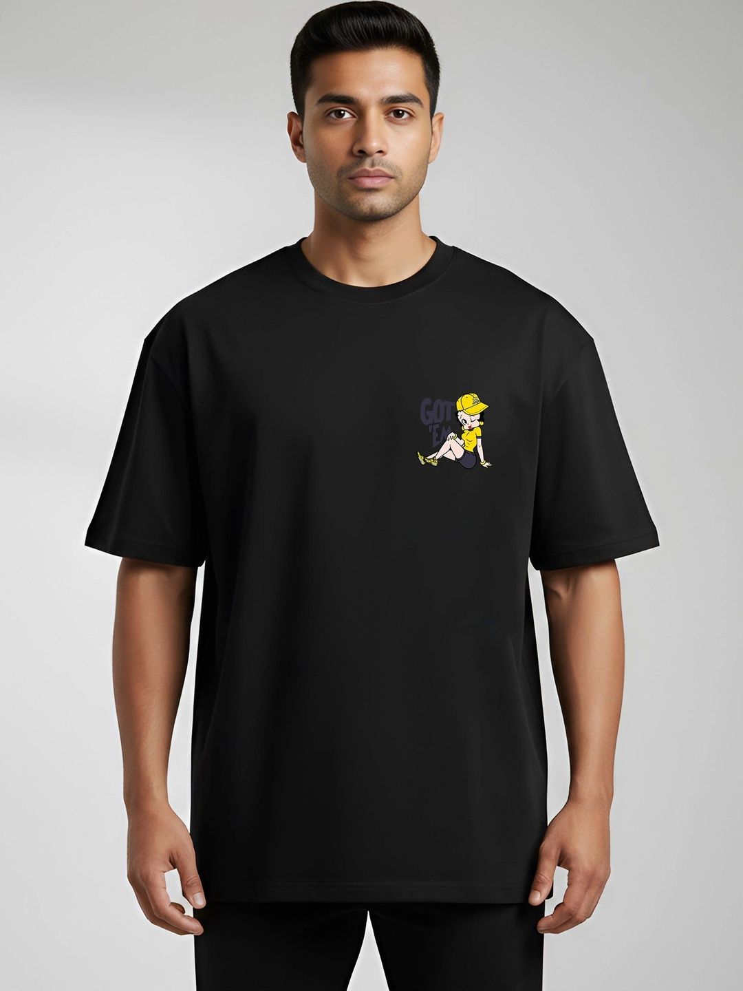 Black Pigeon Men Printed T-shirt