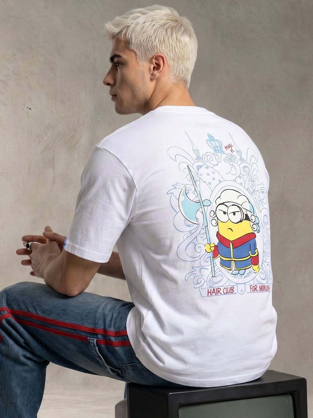 Minions by Kook N Keech Minions Relaxed Printed T-shirt