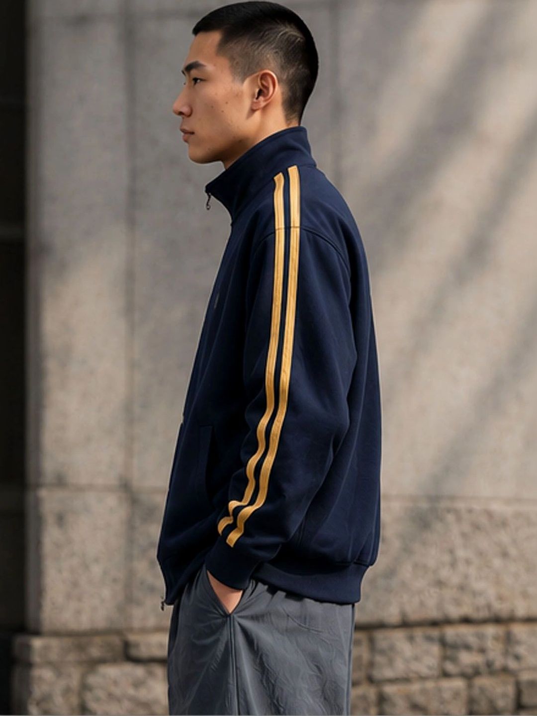 StyleCast Men Striped Sporty Jacket