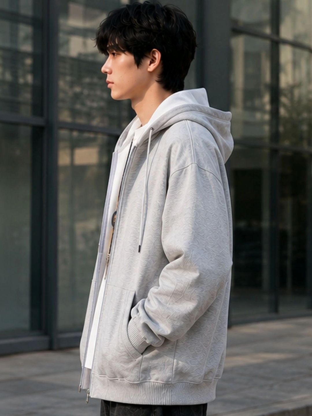 StyleCast Men Open Front Jacket