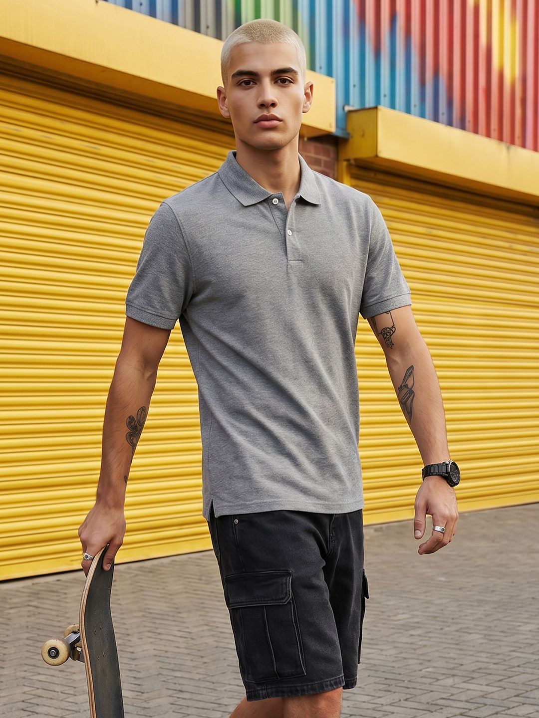 Kook N Keech Men Polo Collar T-shirt