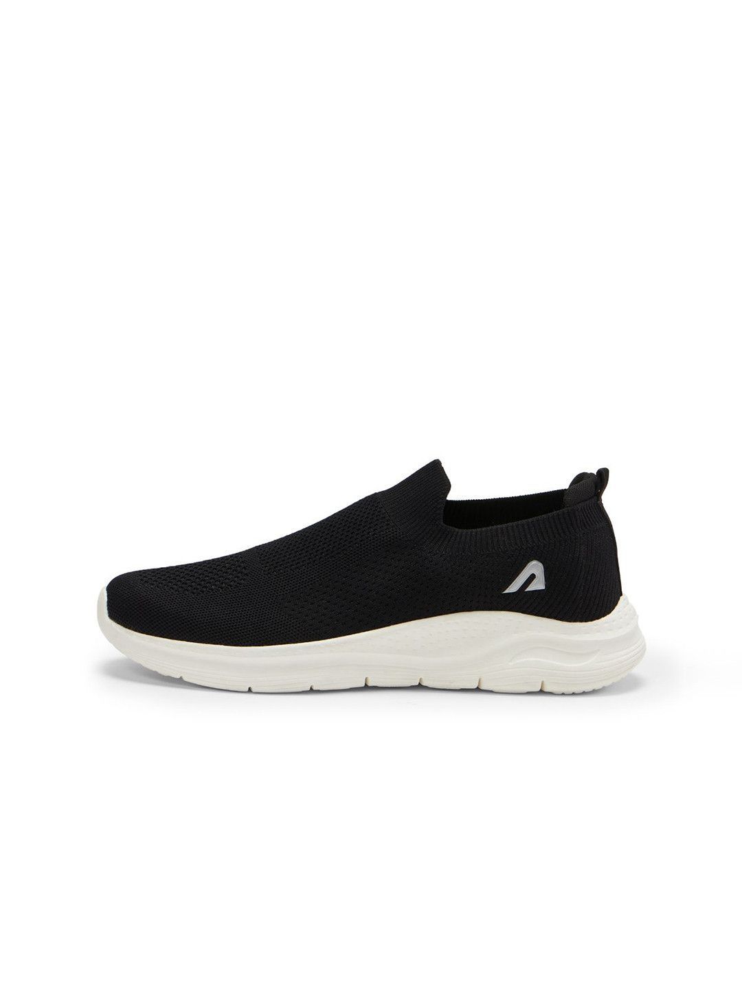 BOLDFIT Men Black Flexorslipon Running & Walking Sports Shoes