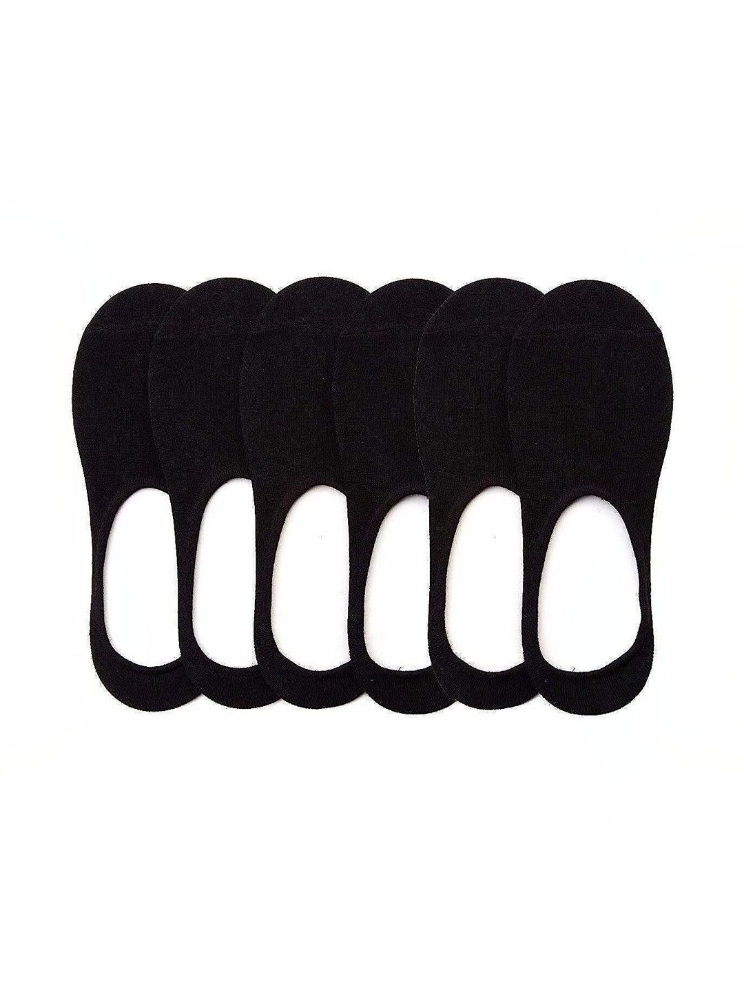 Faton Men Pack of 6 Cotton Shoe Liners Socks