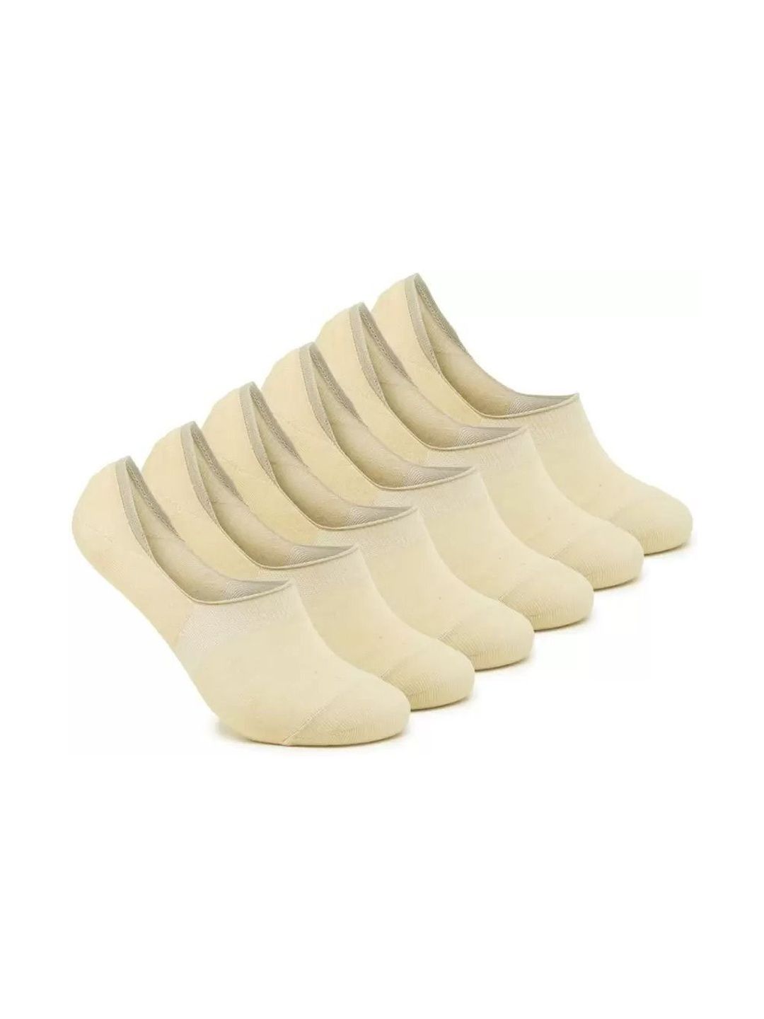 Faton Men Pack of 6 Cotton Shoe Liners Socks