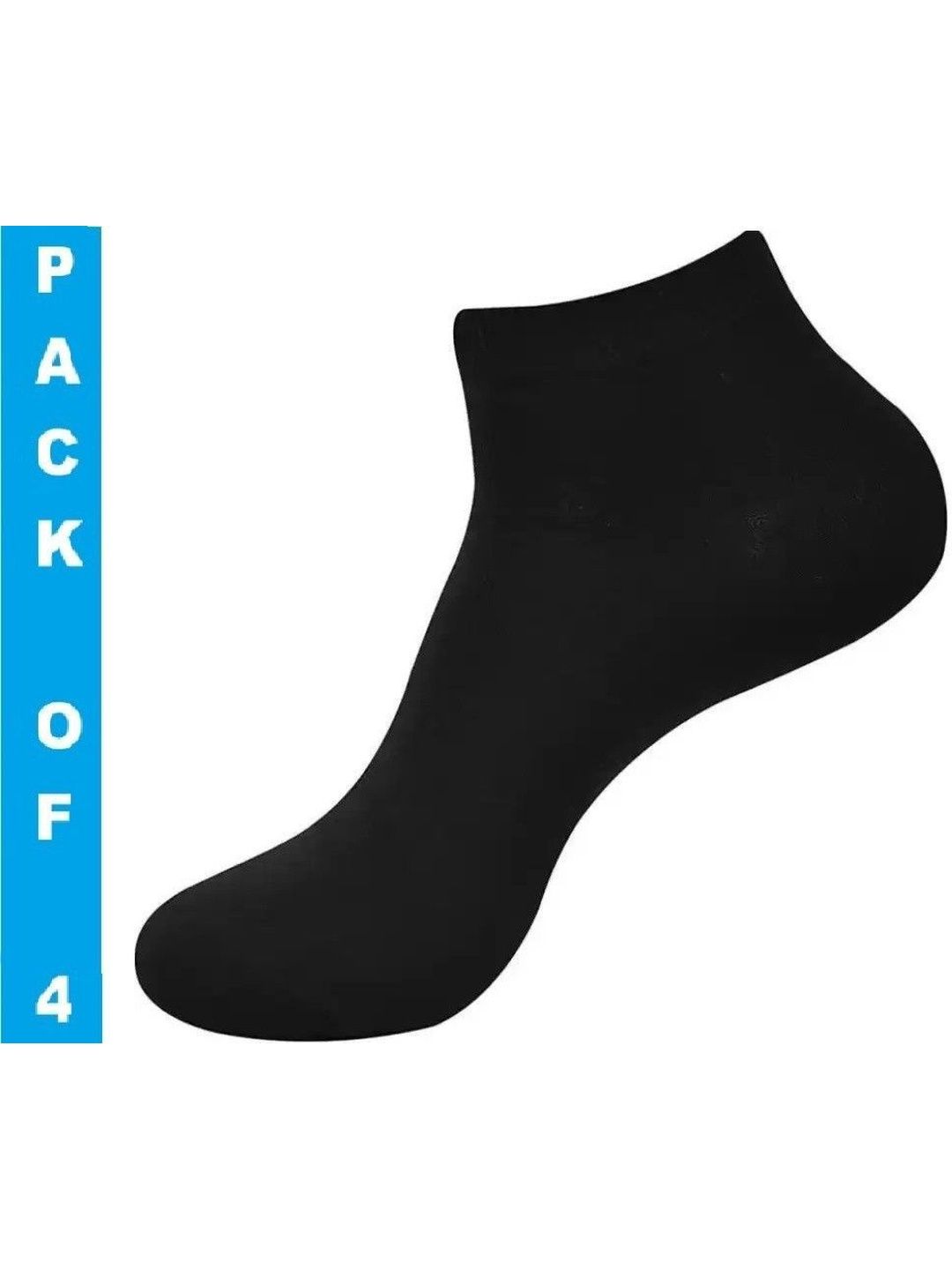 Faton Men Pack of 4 Cotton Ankle Length Socks