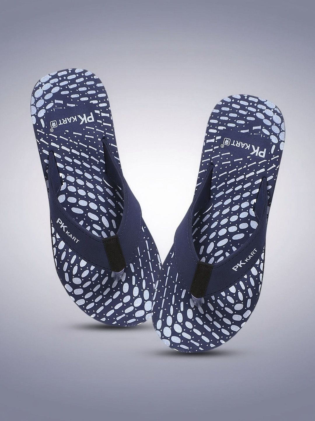 PKKART Men Printed Thong Flip-Flops