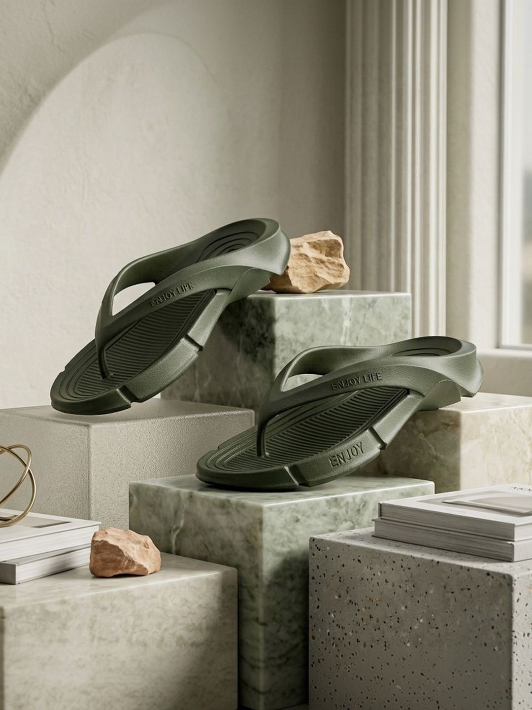 glitchez Men Thong Flip-Flops