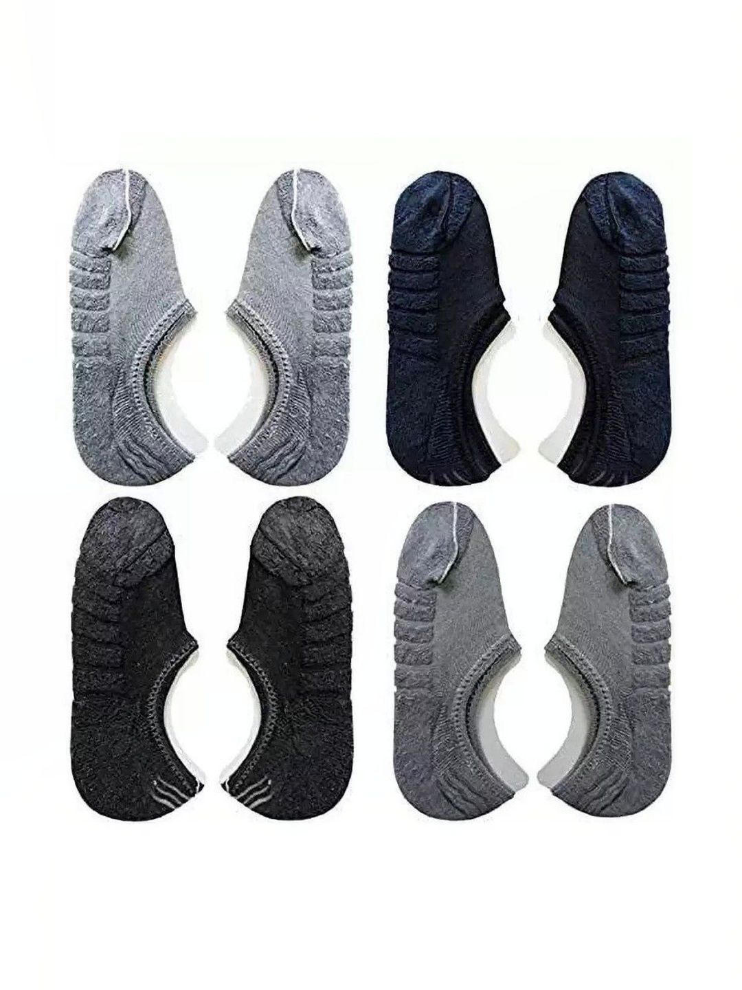 Faton Men Pack of 3 Cotton Shoe Liners Socks