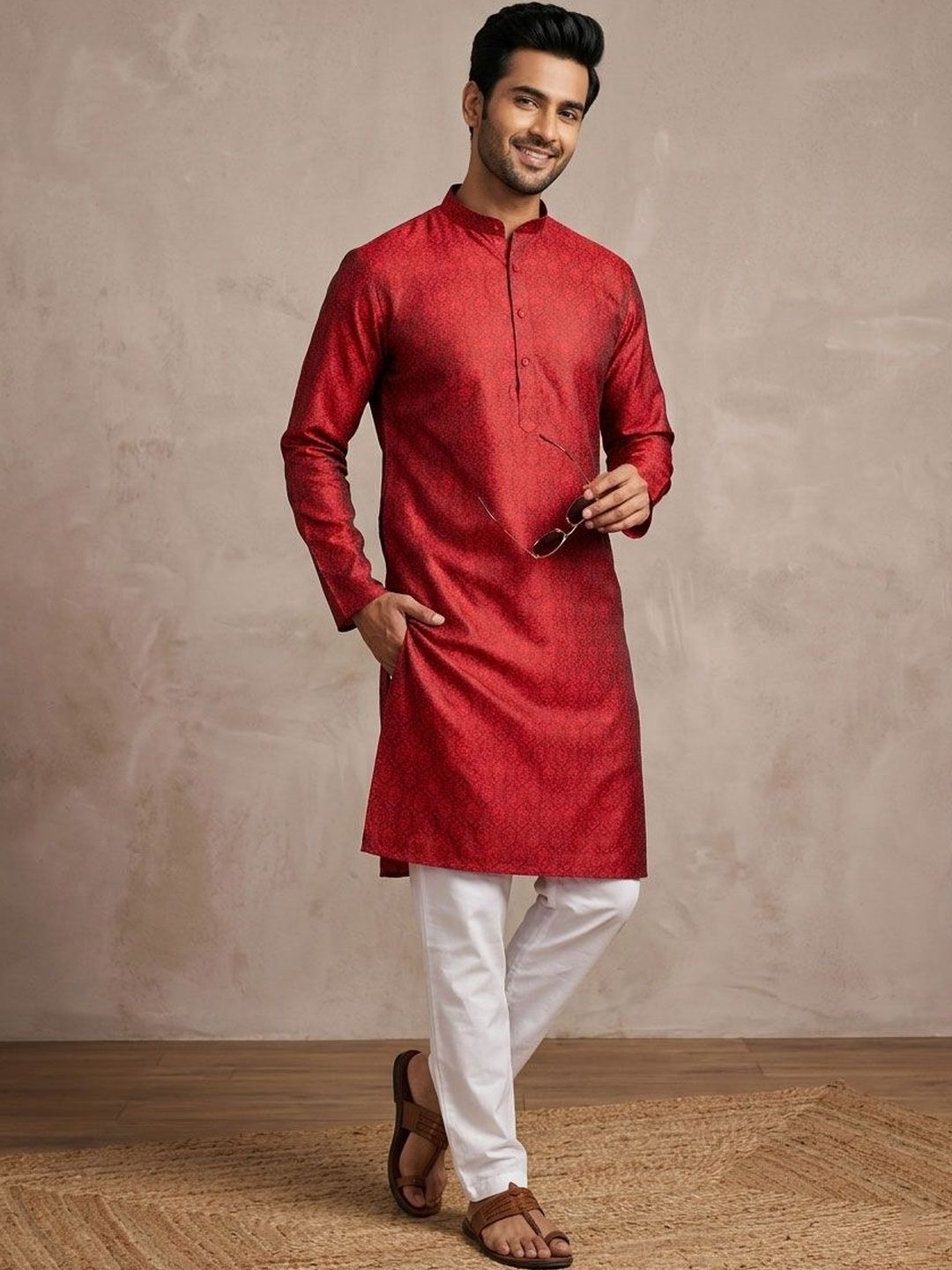 DEVOILER Men Kurta