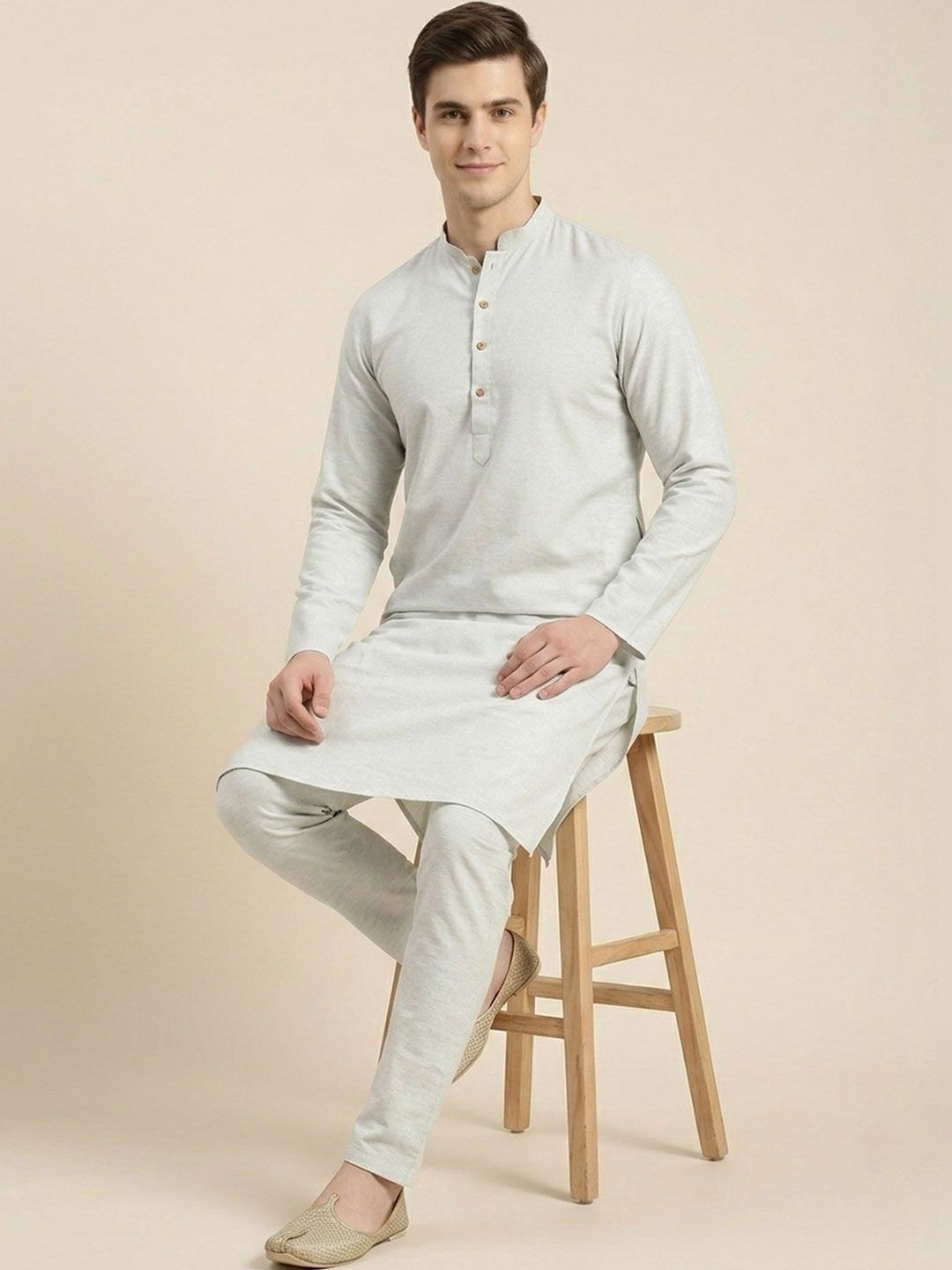 HERE&NOW Men Handloom Kurta