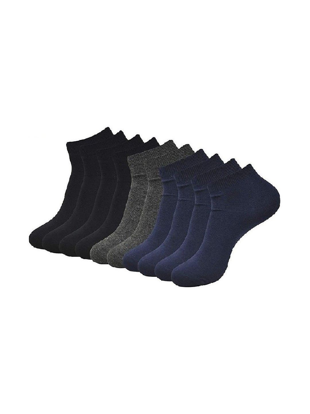 Faton Men Pack of 6 Cotton Ankle Length Socks