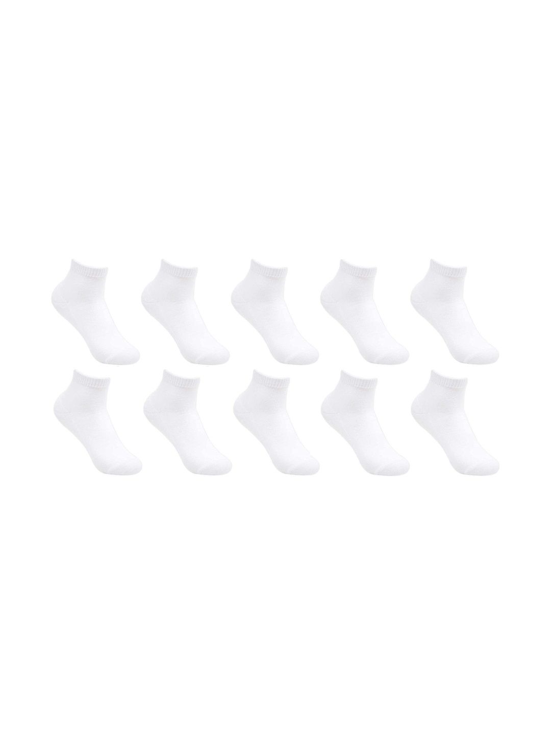 Faton Men Pack of 10 Cotton Ankle Length Socks