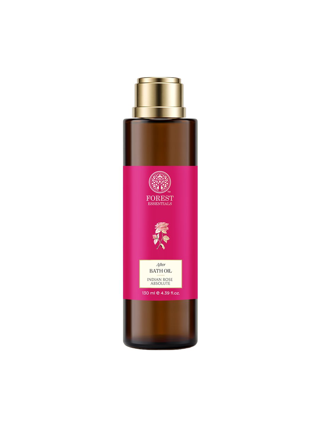 Forest Essentials Ayurvedic After Bath Shower Oil Indian Rose Absolute - 130ml