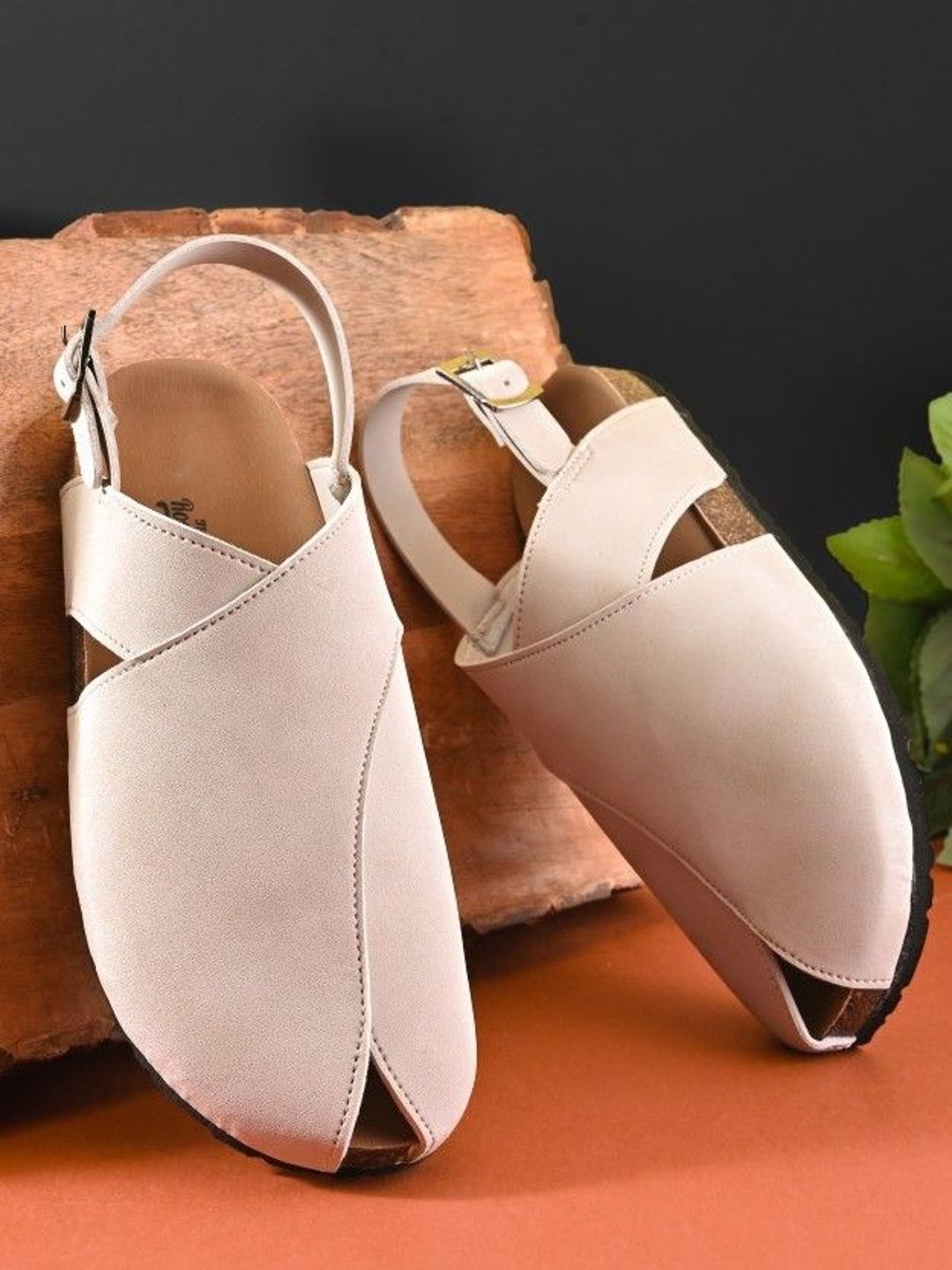 The Roadster Lifestyle Co. Men Slip On Comfortable Cushioned Footbed Shoe Style Sandals