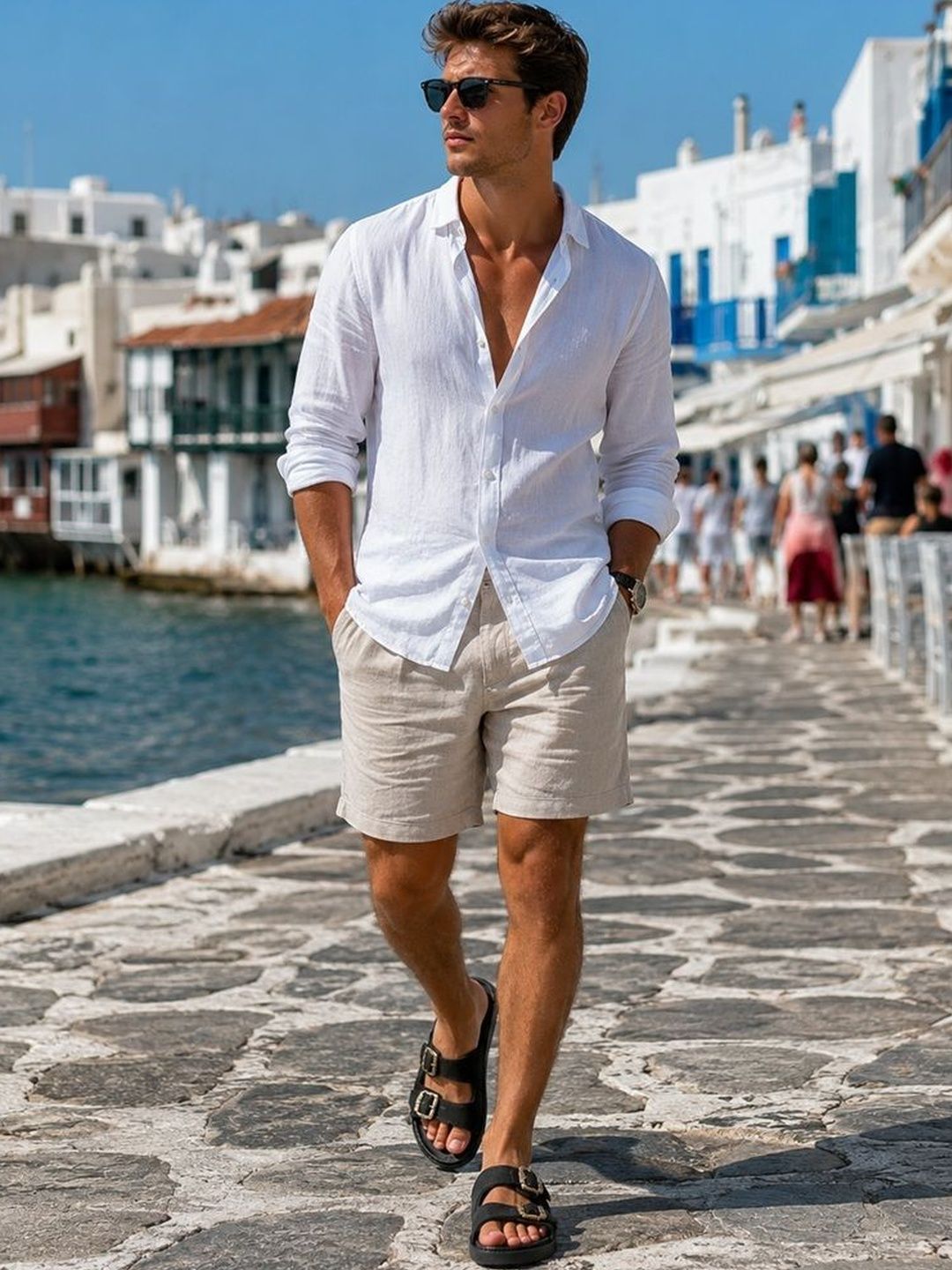 Robbie Jones Men Comfort Sandals