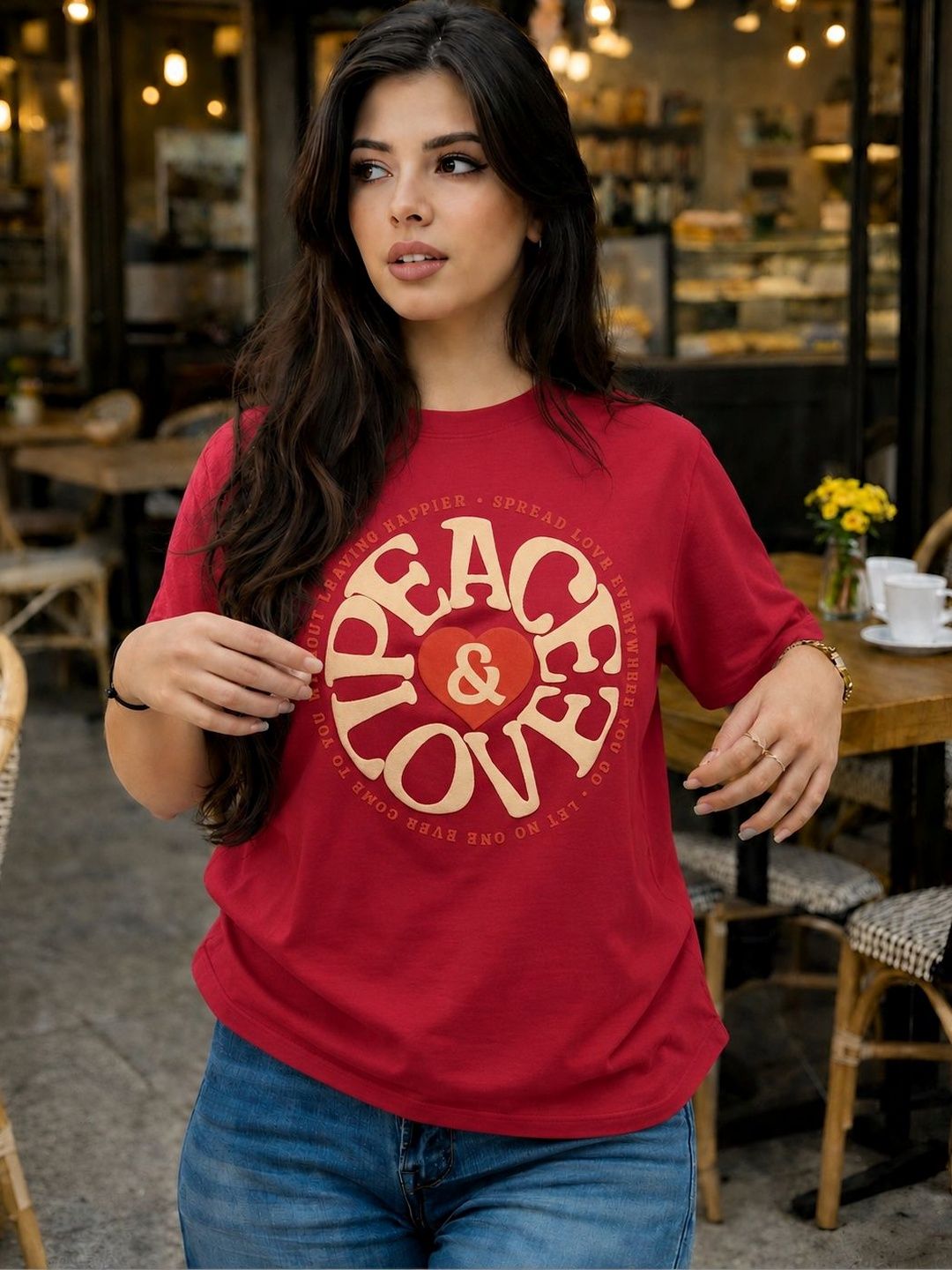 CORSICA Women Typography Printed T-shirt