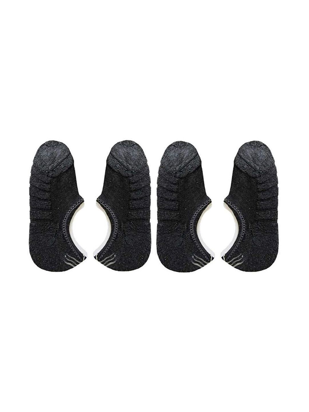Faton Men Pack of 4 Cotton Shoe Liners Socks