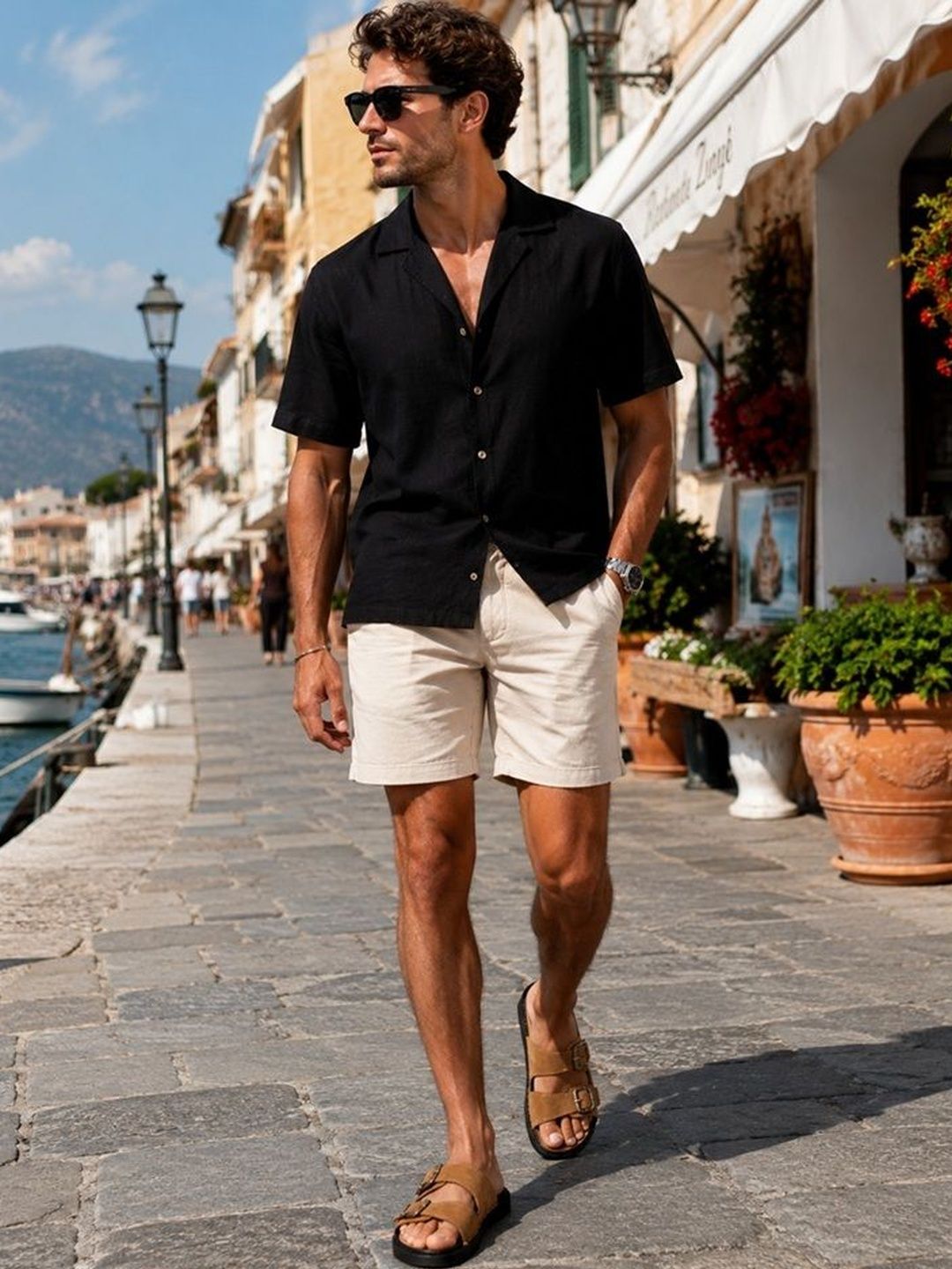 Robbie Jones Men Comfort Sandals