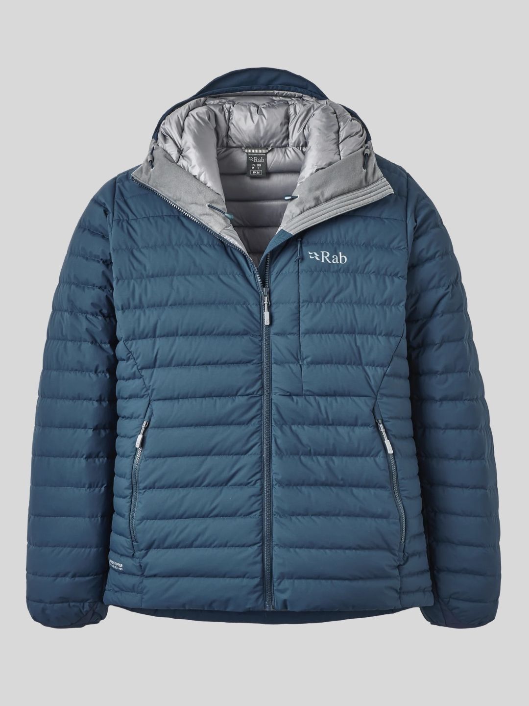 Rab Tempest Blue Microlight Windstopper Down Jacket