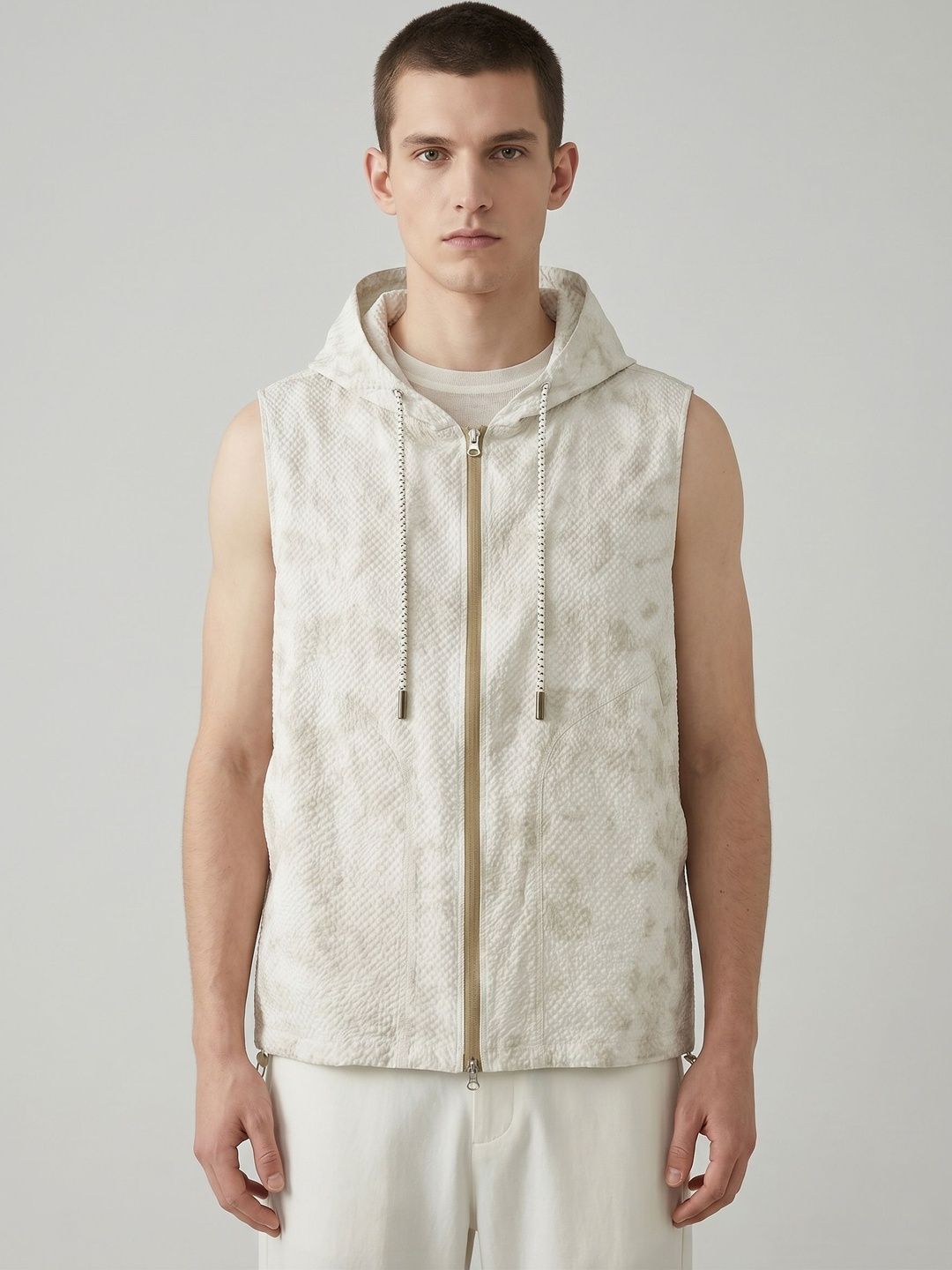 ANDREW HILL ANDREW HILL Printed Hooded Sporty Jacket