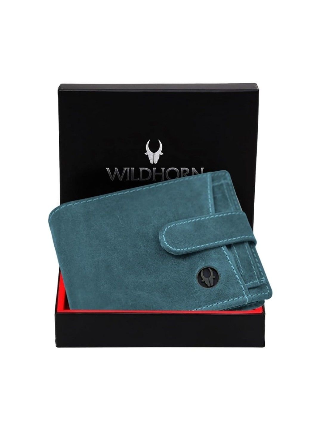 WildHorn Men Leather Two Fold Wallet