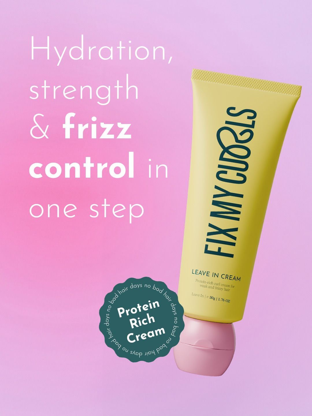 Fix My Curls Leave In Cream With Jojoba Oil- 50 g