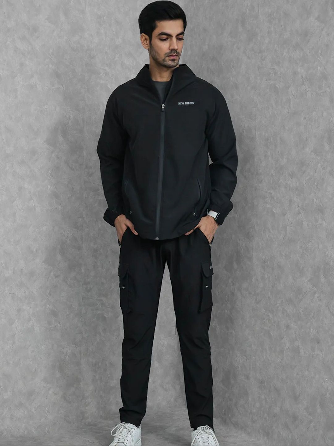 New Theory Men Stand Collar Jackets