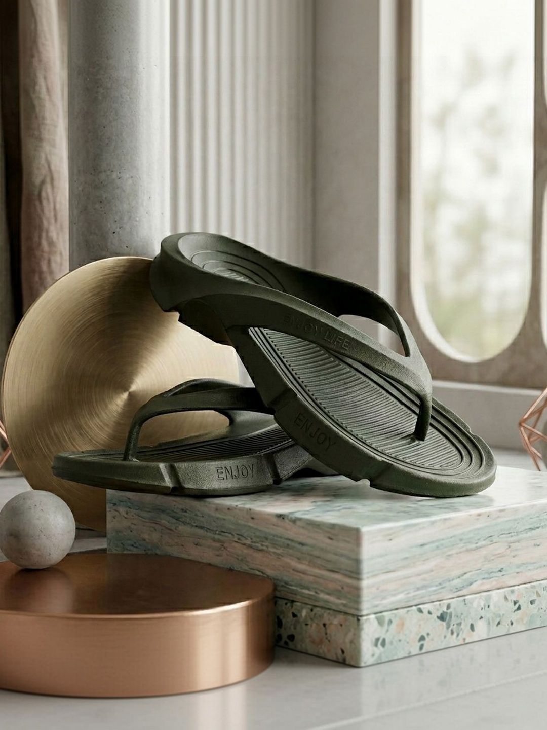 glitchez Men Thong Flip-Flops