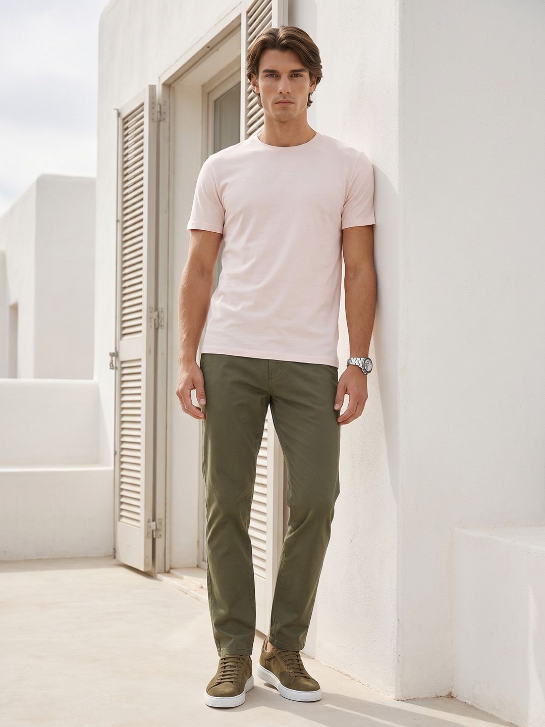 French Connection Round Neck Pure Cotton T-shirt