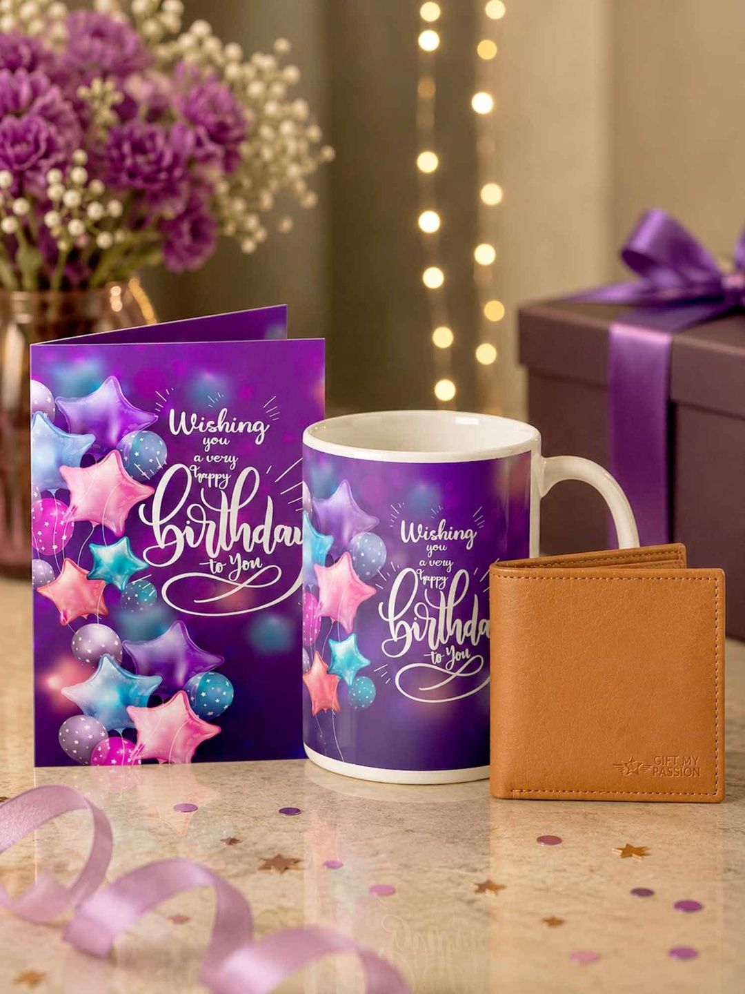 GIFT MY PASSION White 2-Pcs Mom Birthday Gift