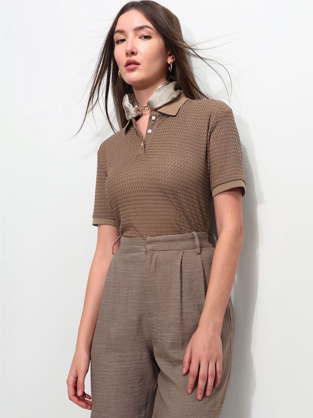 Women Polo Collar T-shirt U.S. Polo Assn. Women Women Polo Collar T-shirt