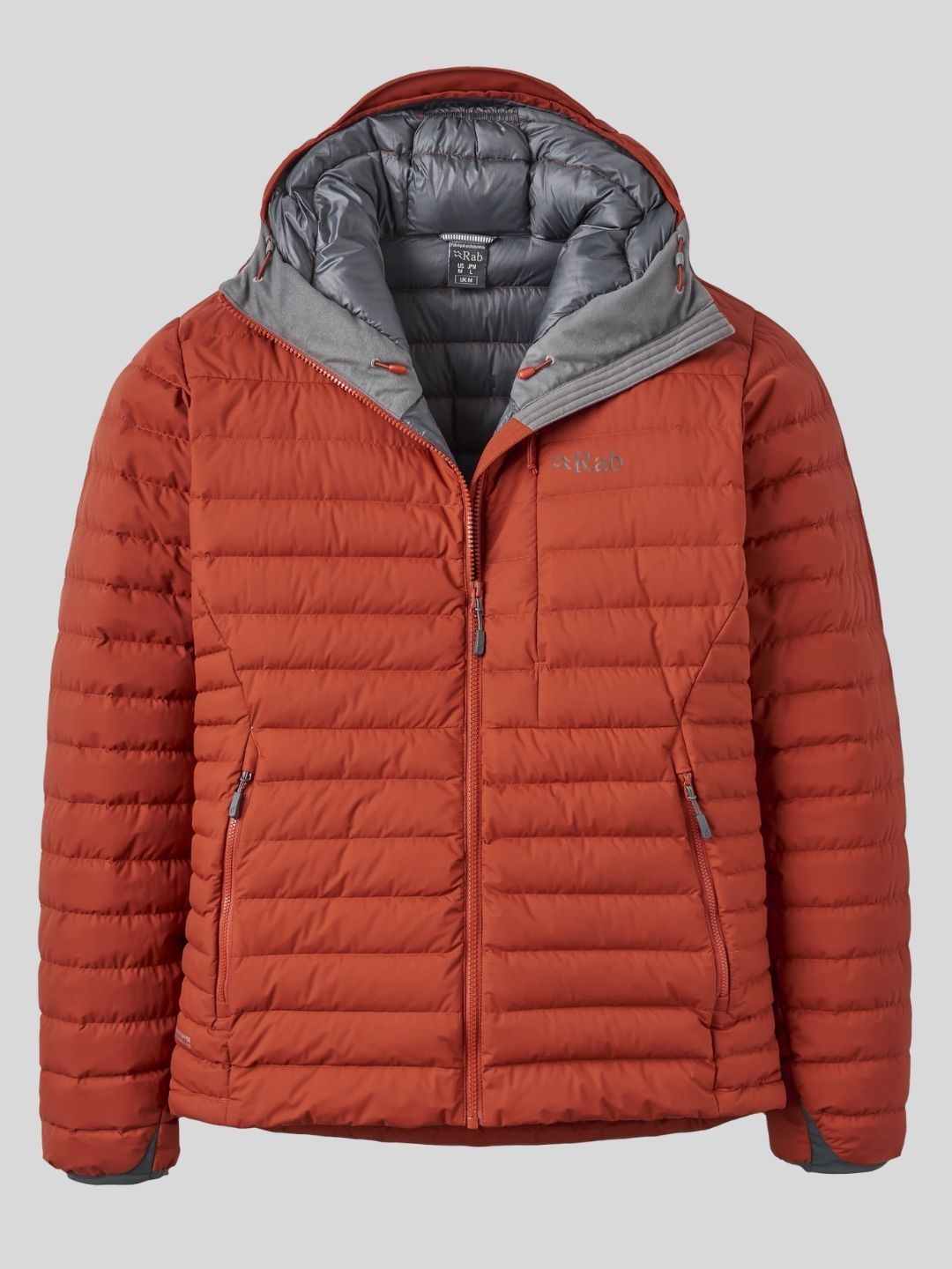 Rab Tuscan Red Microlight Windstopper Down Jacket