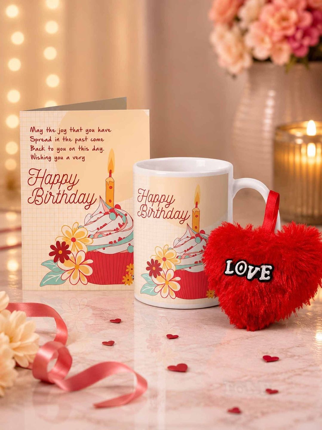 GIFT MY PASSION White 2-Pcs Mom Birthday Gift