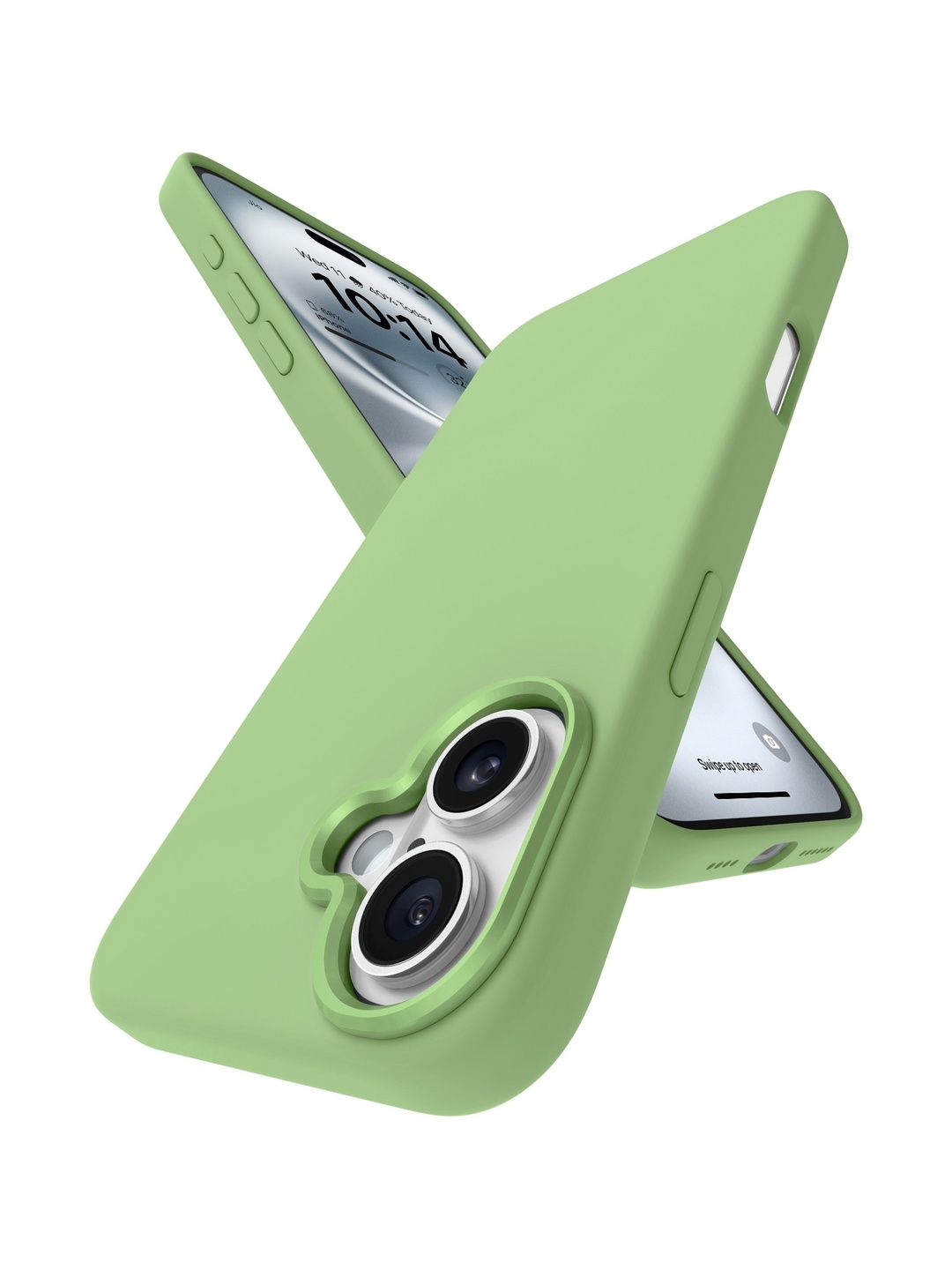 Vaku Luxos Liquid Silicone Back Cover Case for iPhone 16 Plus