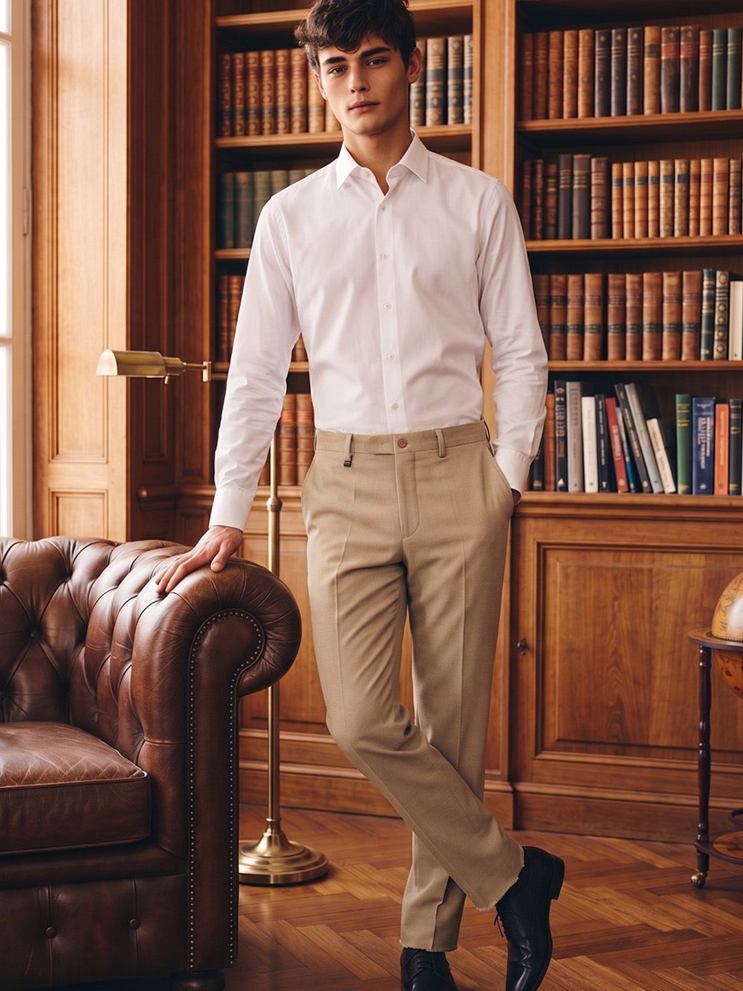 Van Heusen Men Urban Slim Slim Fit Trousers
