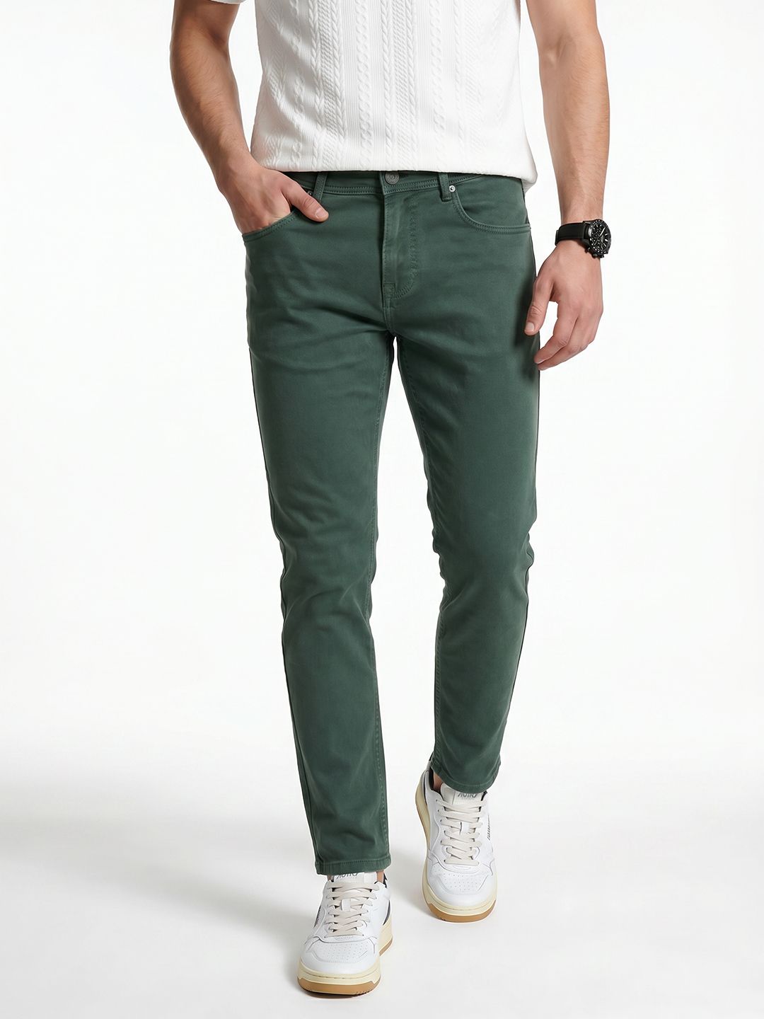 Integriti Integriti Men Coloured Slim Fit Stretchable Jeans