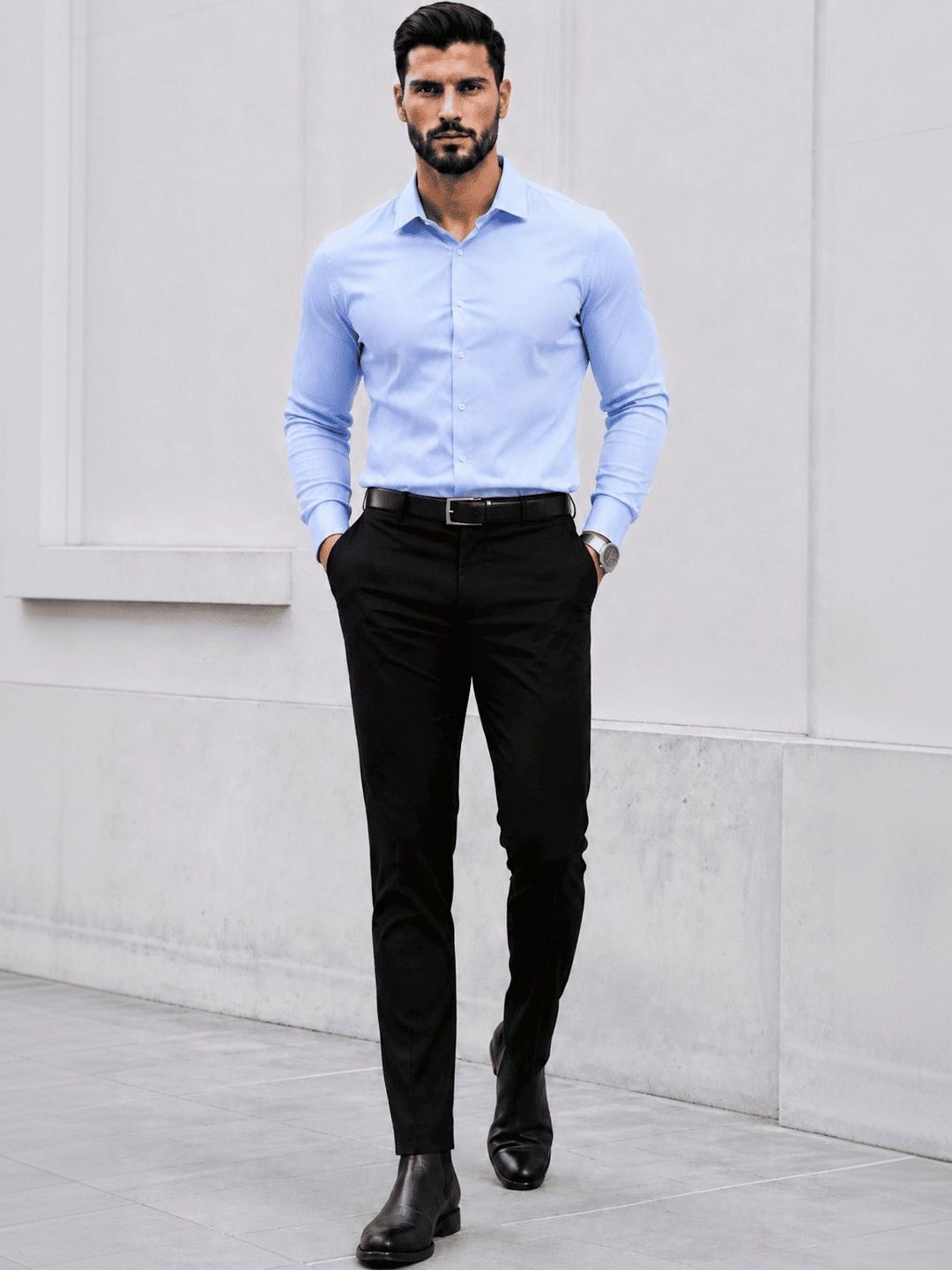 DEVIN FOX DEVIN FOX Men Slim Fit Trousers