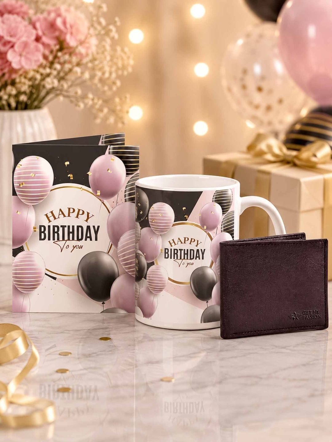 GIFT MY PASSION White 2-Pcs Mom Birthday Gift