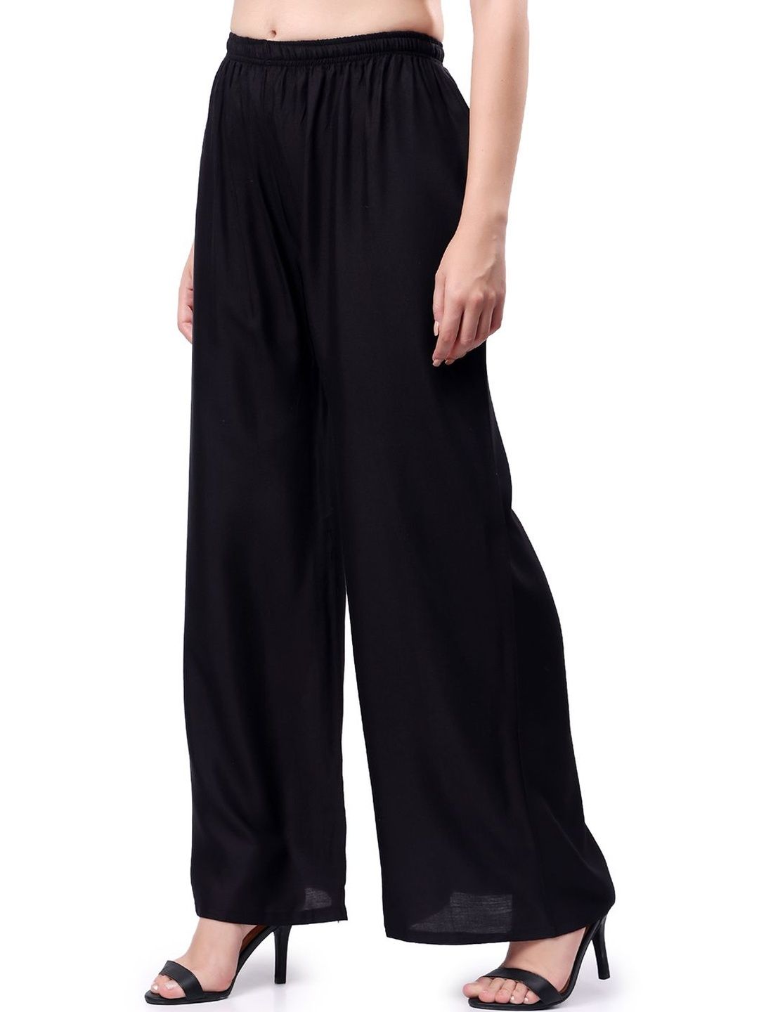 VIKESA Women Knitted Palazzos