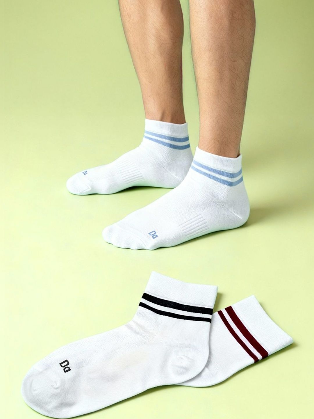 DAMENSCH Unisex Pack Of 3 Above Ankle Bamboo Socks