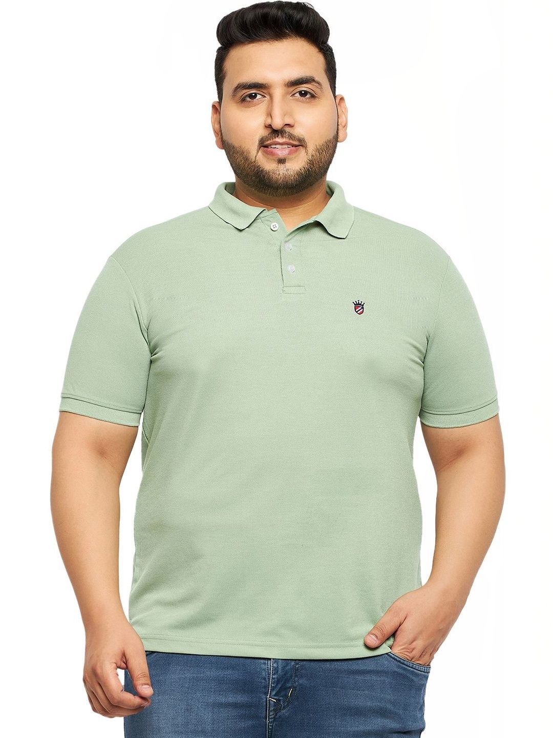 Kook N Keech Men Brand Logo Polo Collar T-shirt