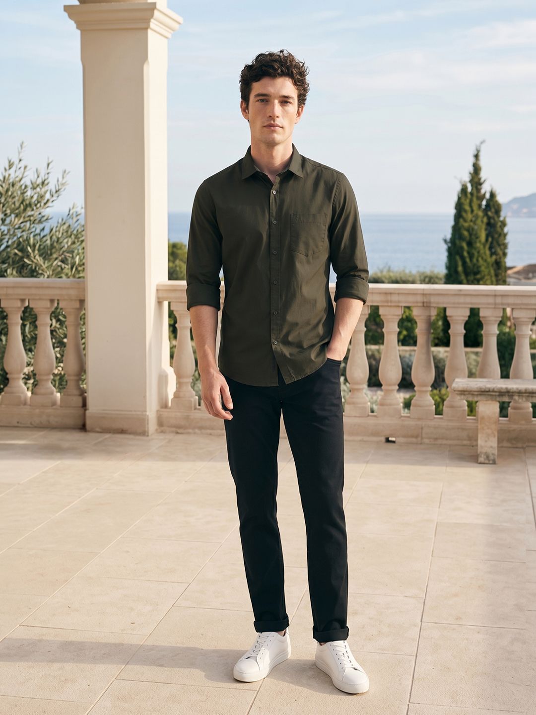 Van Heusen Van Heusen Pure Cotton Casual Shirt