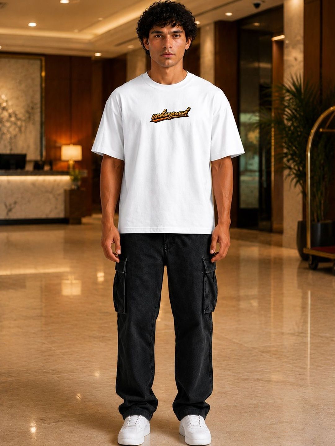BRAHMOR Men Typography Printed T-shirt