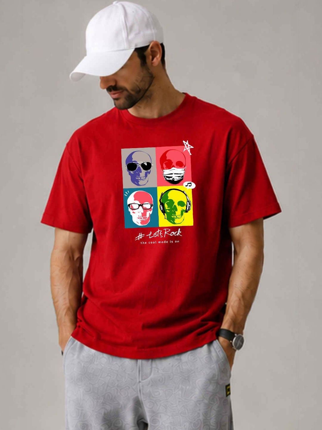 WIEBE Men Printed T-shirt