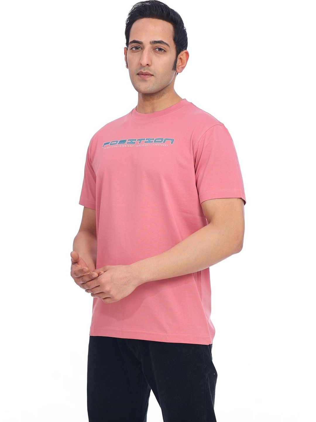 AXMANN Men Typography Printed T-shirt