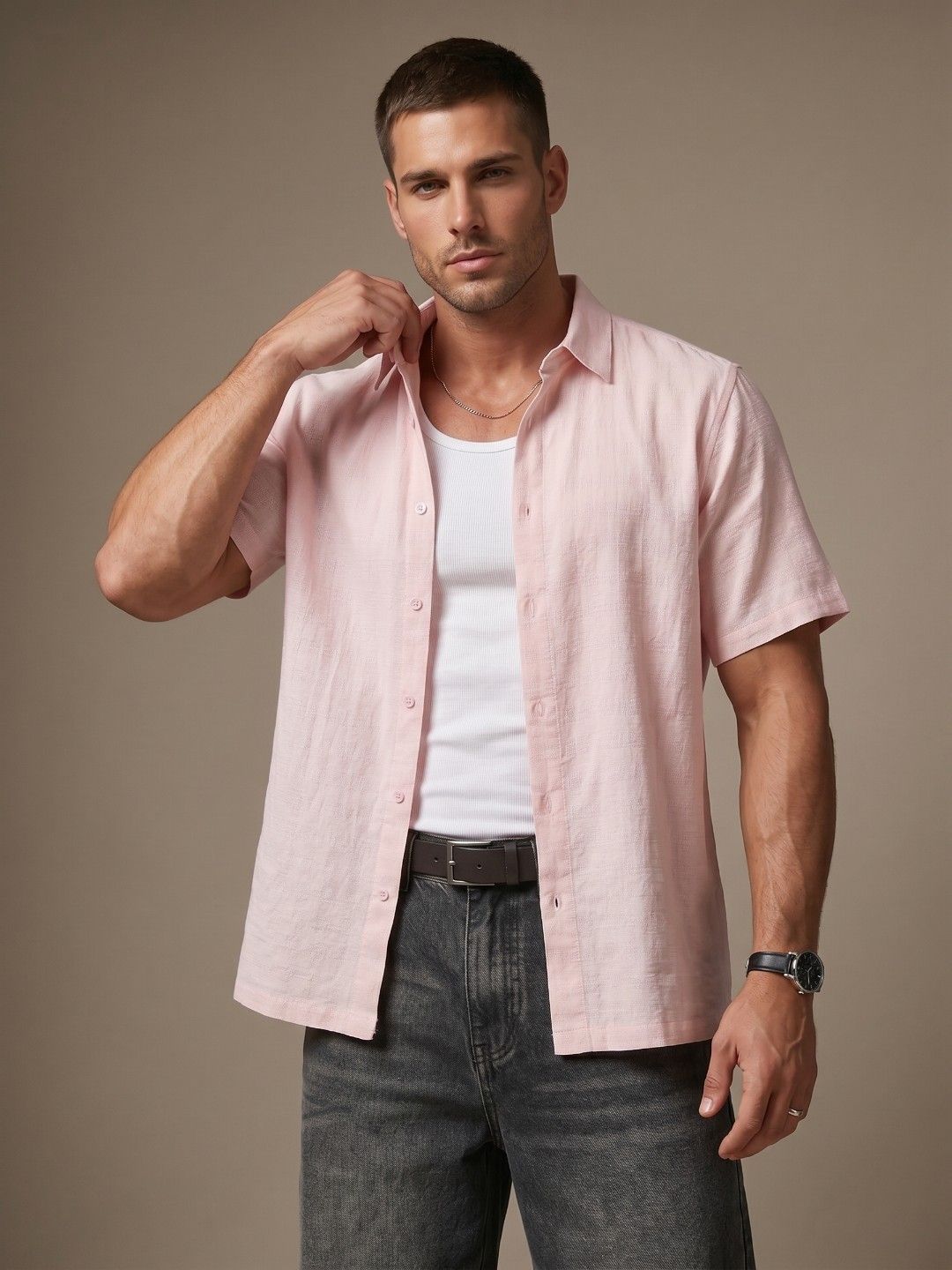 glitchez Pure Cotton Casual Shirt