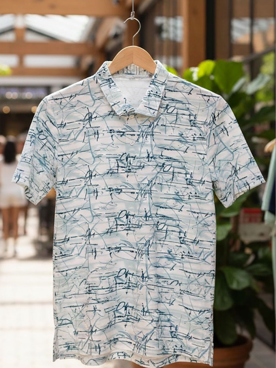 Kook N Keech Men Printed Polo Collar T-shirt